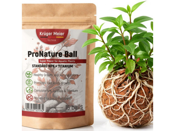 Питательные шарики Kruger Meier ProNature Ball 15 для аквариумных и террариумных растений