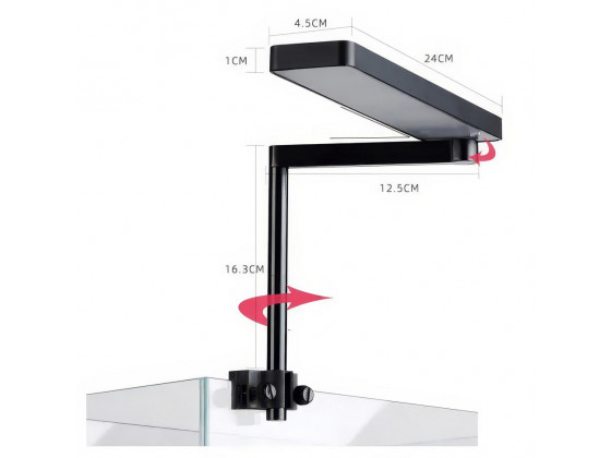 Светодиодная лампа Chihiros CII LED Light 16W – LED освещение для нано-аквариумов с Bluetooth управлением