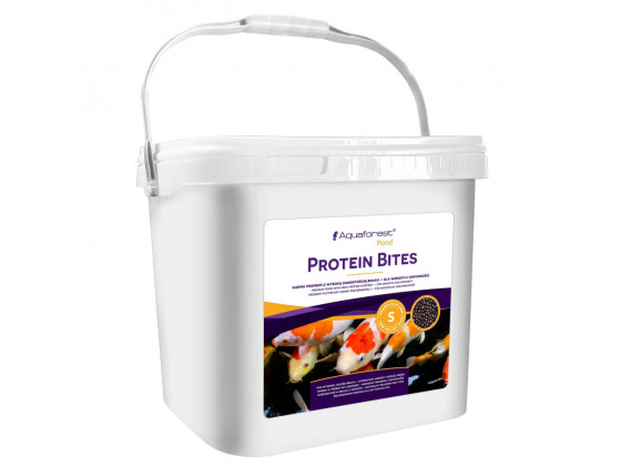 Корм высокобелковый для КОІ и прудовых рыб Aquaforest Protein Bites S POND 2,25кг