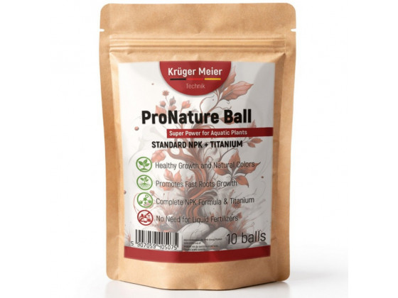 Питательные шарики Kruger Meier ProNature Ball 10 для аквариумных и террариумных растений