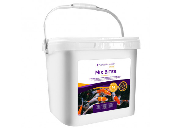 Корм для кої та ставкових риб 6мм Aquaforest Mix Bites M POND 2,25кг