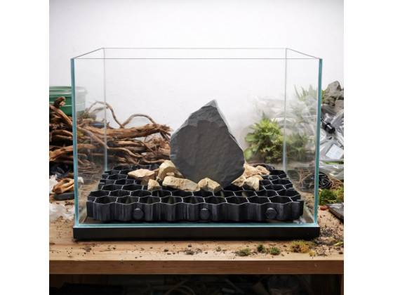 Решетка под грунт Kruger Meier Hardscape Grid 60x40 см для защиты дна аквариум