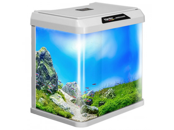 Аквариум Kruger Meier Como Aquarium 7л белый 23x15,5x25см