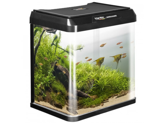 Акваріум Kruger Meier Como Aquarium  7л чорний 23x15,5x25см