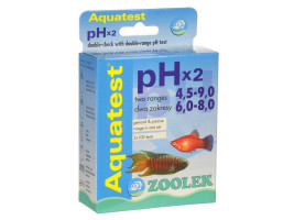 Тест pH (4,5-9,0)/(6,0-8,0) Zoolek Aquatest pH x2