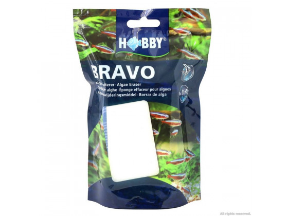 Губка для чистки аквариумов Hobby Bravo