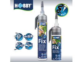 Клей, герметик акваріумний прозорий Hobby Fix Underwater Adhesive transparent 200мл 