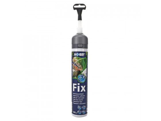 Клей, герметик акваріумний прозорий Hobby Fix Underwater Adhesive transparent 200мл 