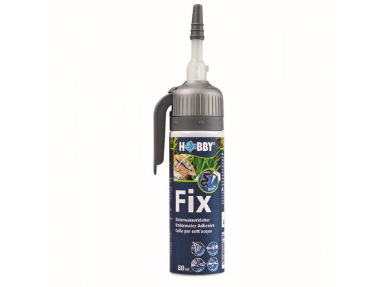 Клей, герметик акваріумний прозорий Hobby Fix Underwater Adhesive transparent 75мл 