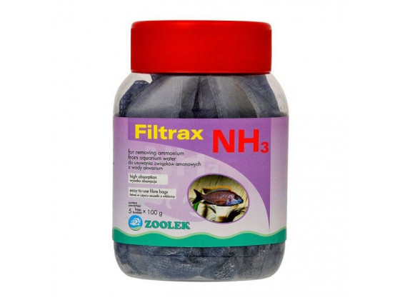 Наповнювач для видалення NH3 Zoolek Filtrax NH3 5х100г 