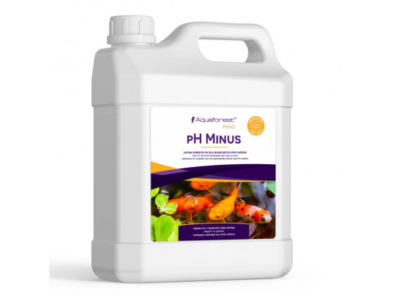 Средство для понижения pH в ставку Aquaforest pH Minus POND 1л