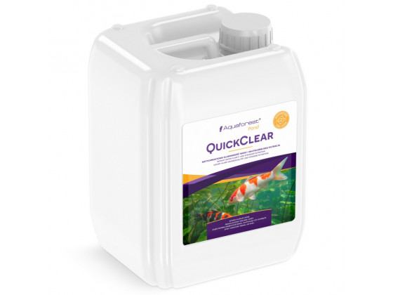 Средство для быстрой очистки и освещения воды в пруду Aquaforest Quick Clear POND 5л