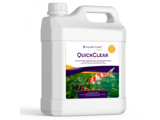 Засіб для швидкого очищення та освітлення води у ставку Aquaforest Quick Clear POND 1л