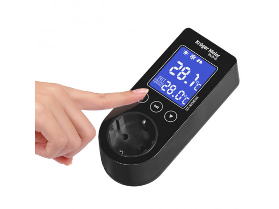 Термостат электронный Kruger Meier Wildhorn LCD 1100Вт. Термостат электронный Kruger Meier Wildhorn LCD 1100Вт.