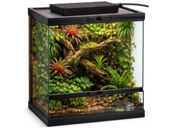 Инфракрасная нагревательная панель для террариума Terrario AeroTherm 16W 15.6x10x2.9см