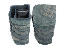 Декоративний фільтр-водоспад Repti-Zoo Turtle Filter Rock GLB09 у формі скелі для черепах, крабів і амфібій 