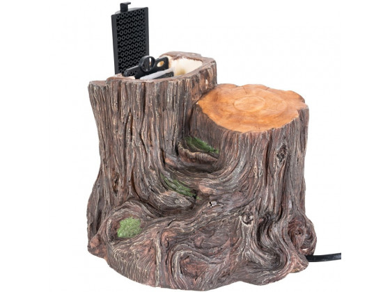 Декоративний фільтр-водоспад Repti-Zoo Turtle Filter Tree GLB10 у формі кореня для амфібій і тераріумів до 70 літрів