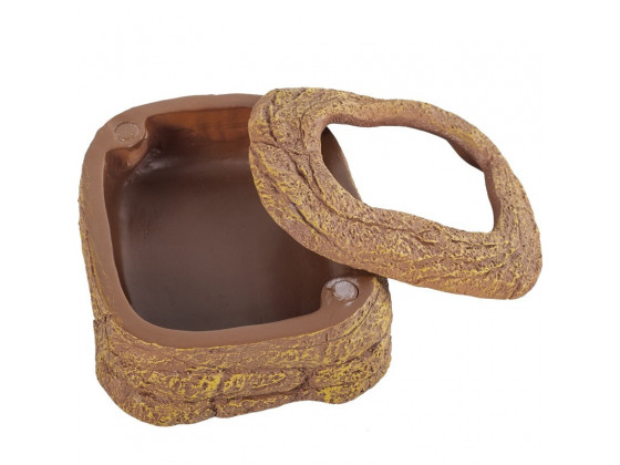 Миска магнитная для живого корма Repti-Zoo Magnetic Food Dish 9×7×4 см