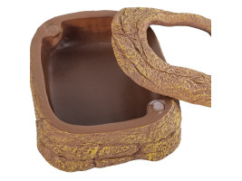 Миска магнитная для живого корма Repti-Zoo Magnetic Food Dish 9×7×4 см