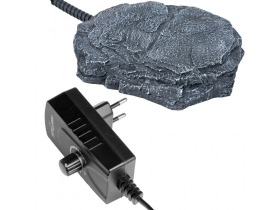 Камень греющий с регулятором температуры Repti-Zoo Dimmer Heat Rock 12W 20x27x3 см