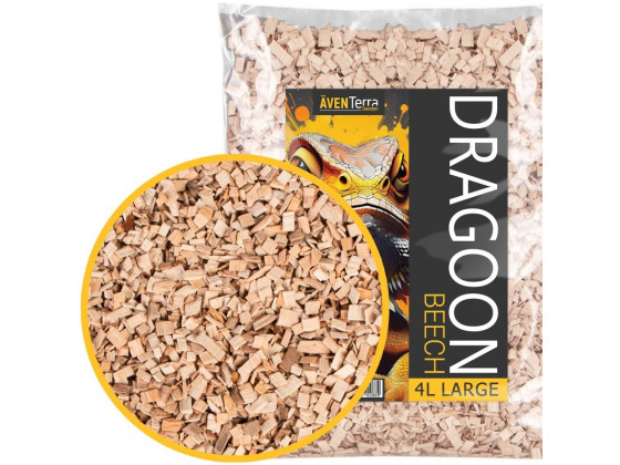 Натуральная древесная подстилка Aventerra DRAGOON Beech Large 4л для рептилий, пауков и грызунов