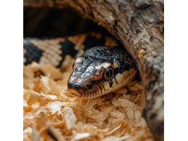 Натуральная древесная подстилка Aventerra Sweden SNAKEEY Wood Tiny 4 л для грызунов и змей