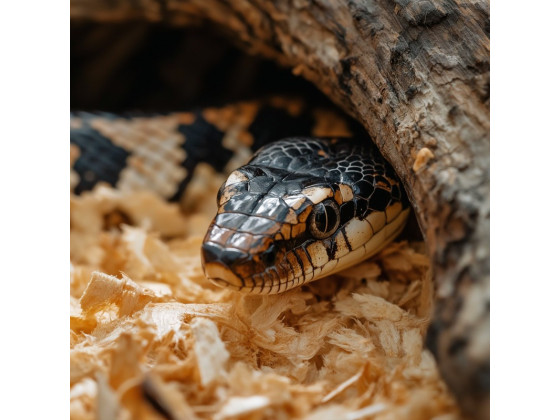 Натуральная древесная подстилка Aventerra Sweden SNAKEEY Wood Tiny 4 л для грызунов и змей