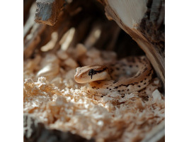 Натуральная древесная подстилка Aventerra Sweden SNAKEEY Wood Tiny 4 л для грызунов и змей
