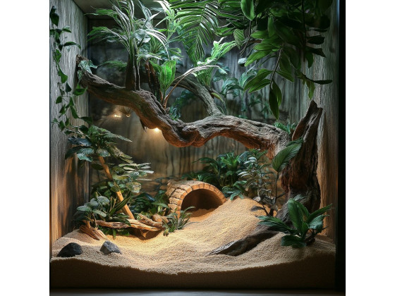 Натуральная древесная подстилка Aventerra Sweden SNAKEEY Wood Tiny 4 л для грызунов и змей