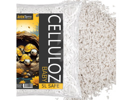 Натуральна стерильна підстилка Aventerra CELLULOZ Baby 5 л для молодих, хворих та чутливих тварин