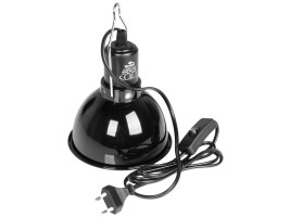 Светильник глубокий рефлекторный Terrario Biosphere Light 75W для локального обогрева террариумов с керамическим патроном E27