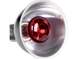 Светильник глубокий рефлекторный Terrario Biosphere Light 75W для локального обогрева террариумов с керамическим патроном E27