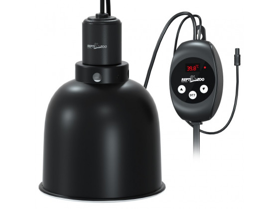Светильник с глубоким рефлектором и термостатом Repti-Zoo RL04DTC 100W, с функцией dimming для террариума