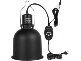 Светильник с глубоким рефлектором и термостатом Repti-Zoo RL04DTC 100W, с функцией dimming для террариума