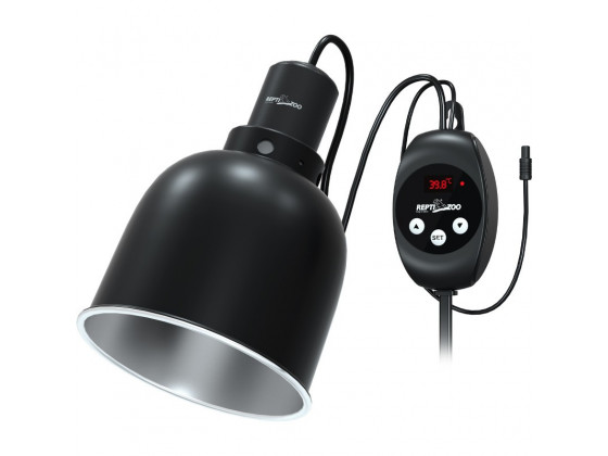 Светильник с глубоким рефлектором и термостатом Repti-Zoo RL04DTC 100W, с функцией dimming для террариума