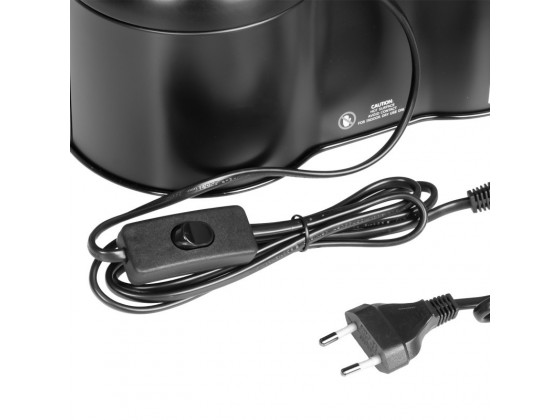 Светильник двойной Terrario SunFusion Duo с двумя керамическими патронами E27, 2 x 150Вт.