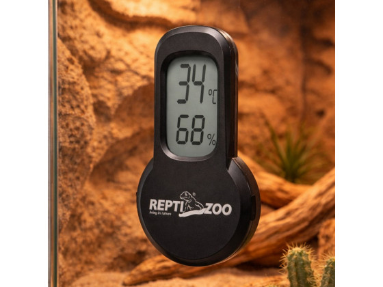 Цифровой гигрометр-термометр Repti-Zoo LCD Thermo-Hygrometr для террариумов