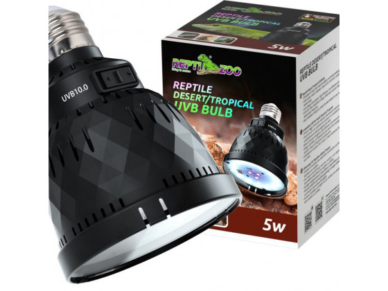 Лампа LED Repti-Zoo Desert and Tropical UVB 5.0 UVB 10.0 5W для террариумов