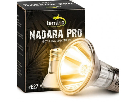 Галогенная лампа UVA Terrario Nadara Pro 50W E27 для террариума