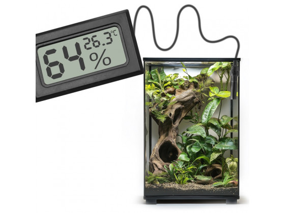 Цифровий термометр-гігрометр Kruger Meier Elonipac LCD з датчиком на кабелі 200 см