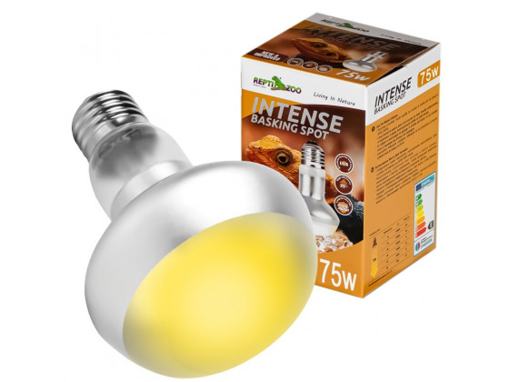 Лампа точечного нагрева Repti-Zoo Intense Basking Spot 75W с UVA для террариумов