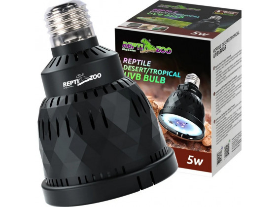 Лампа LED Repti-Zoo Desert and Tropical UVB 5.0 UVB 10.0 5W для террариумов