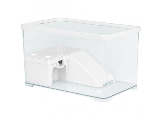 Терриум-аквариум для черепахи Kruger Meier Laguna Verde Turtle Aquarium 30×18×18 см с островом и фильтром