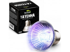 Лампа для террариума Terrario Tayenna 25W UVB 3.0 E27 для тропических рептилий и амфибий