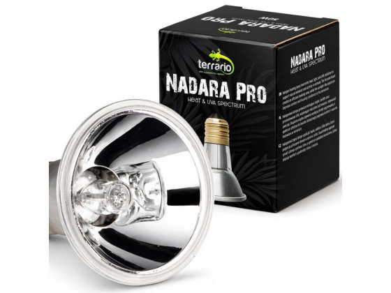 Галогенная лампа UVA Terrario Nadara Pro 50W E27 для террариума