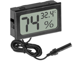 Цифровий термометр-гігрометр Kruger Meier Elonipac LCD з датчиком на кабелі 200 см