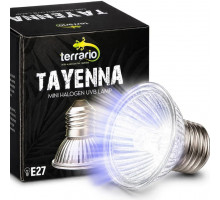 Лампа для террариума Terrario Tayenna 25W UVB 3.0 E27 для тропических рептилий и амфибий