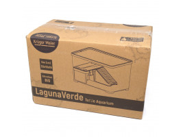 Терриум-аквариум для черепахи Kruger Meier Laguna Verde Turtle Aquarium 30×18×18 см с островом и фильтром