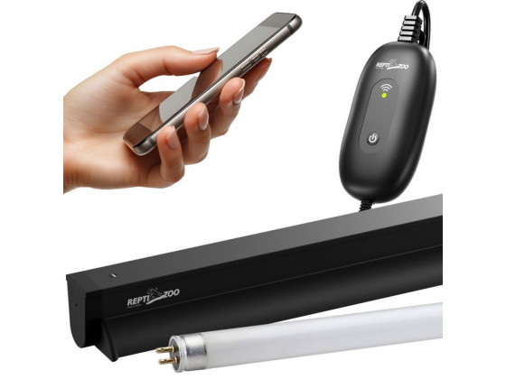 Светильник с лампой T5 Repti-Zoo Lighting Combo Smart KIT 10.0 UVB 39W 87.5 см для рептилий