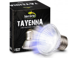 Лампа для террариума Terrario Tayenna 50W UVB 3.0 E27 для тропических рептилий и амфибий